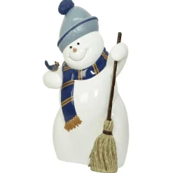 Figura Decorativa De Muñeco De Nieve, 162 Cm De Altura
