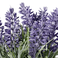 Flor Artificial De Lavanda En Maceta De Papel 20 Cm