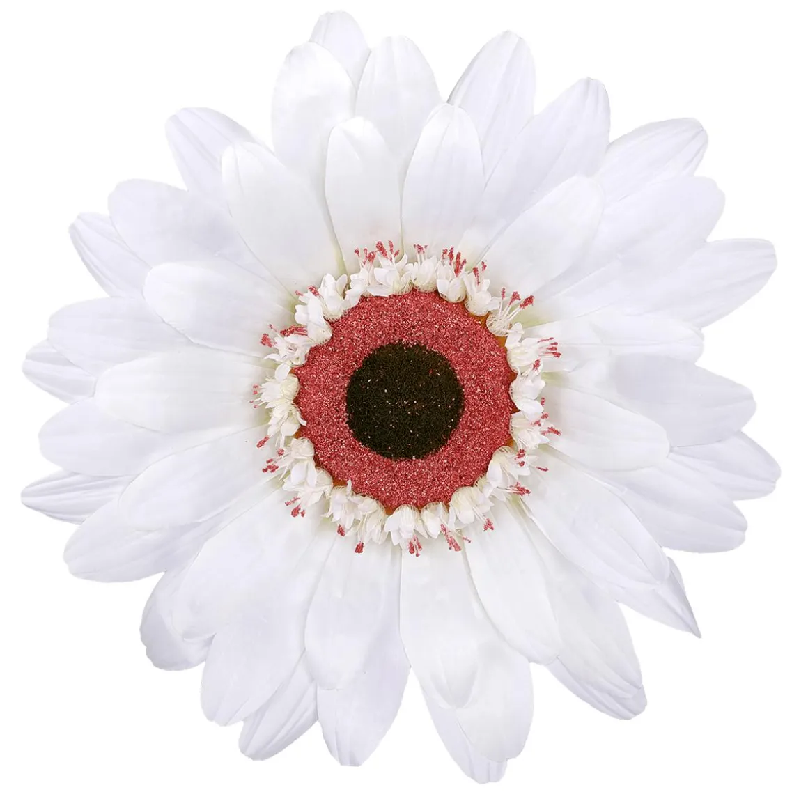 Flor De Gerbera Gigante Artificial, Blanco