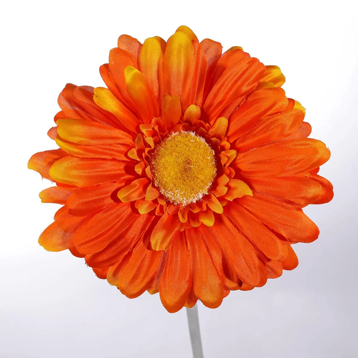 Flores Artificiales Gerbera Naranja 2 Piezas