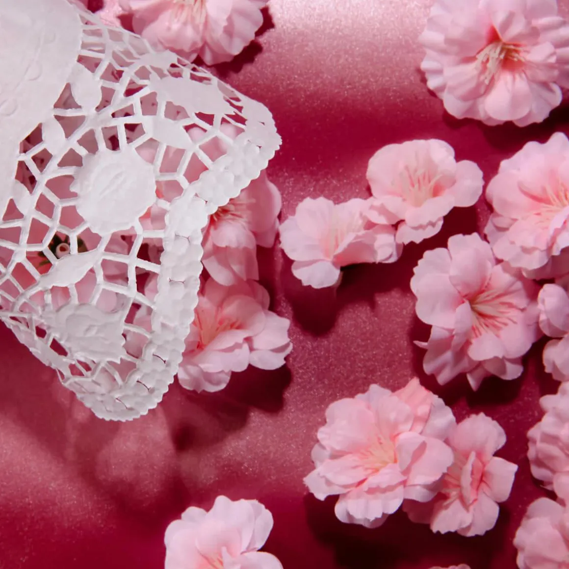 Flores De Cerezo Decorativas Para Dispersar, Rosado