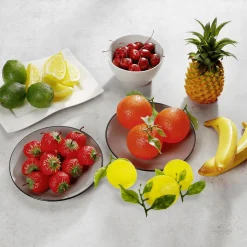 Fresas Alimentos De Imitación 12 Piezas