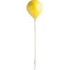 Globo De Plástico Amarillo Ø 28 Cm