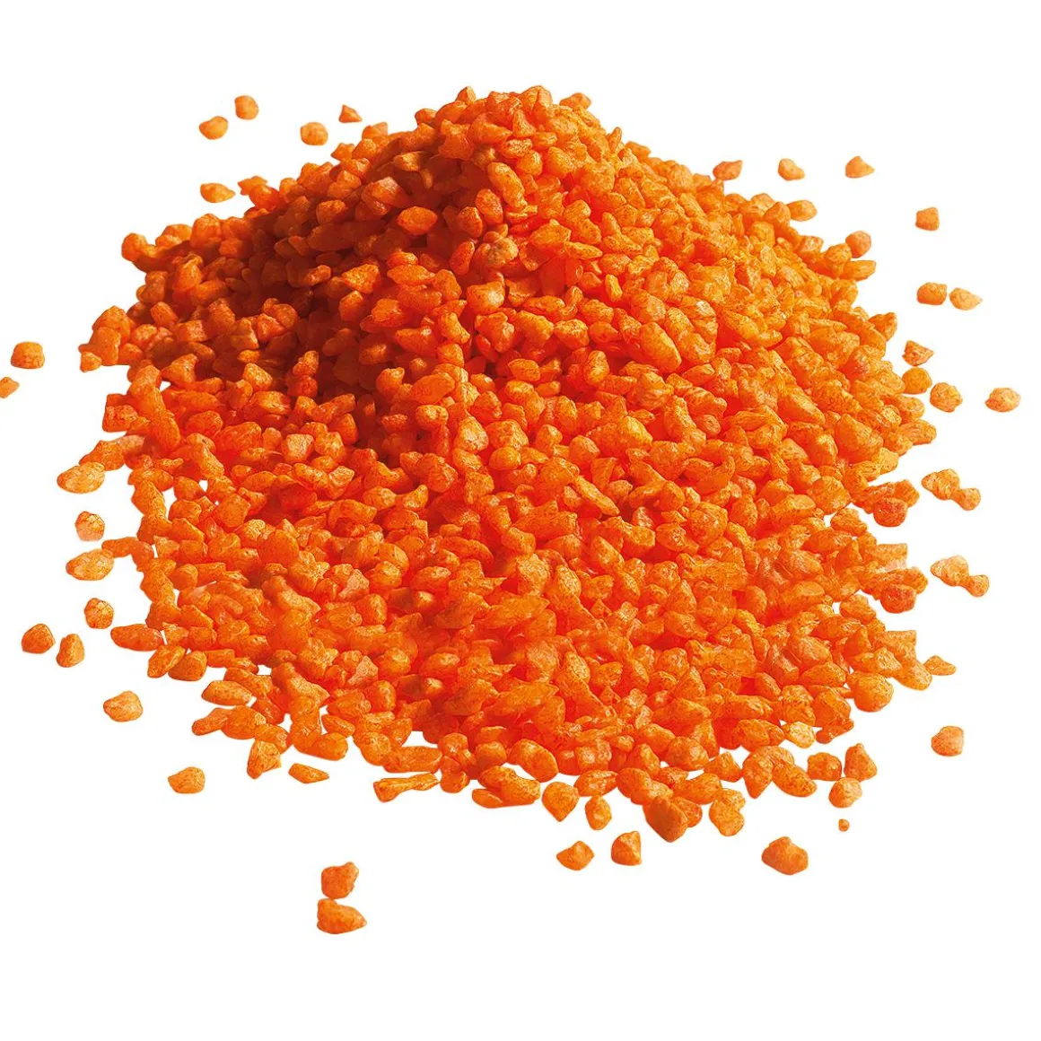Granulado Decorativo Naranja, 1 Kg