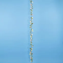 Guirnalda Artificial De Huevos De Pascua En Colores Pastel 180 Cm