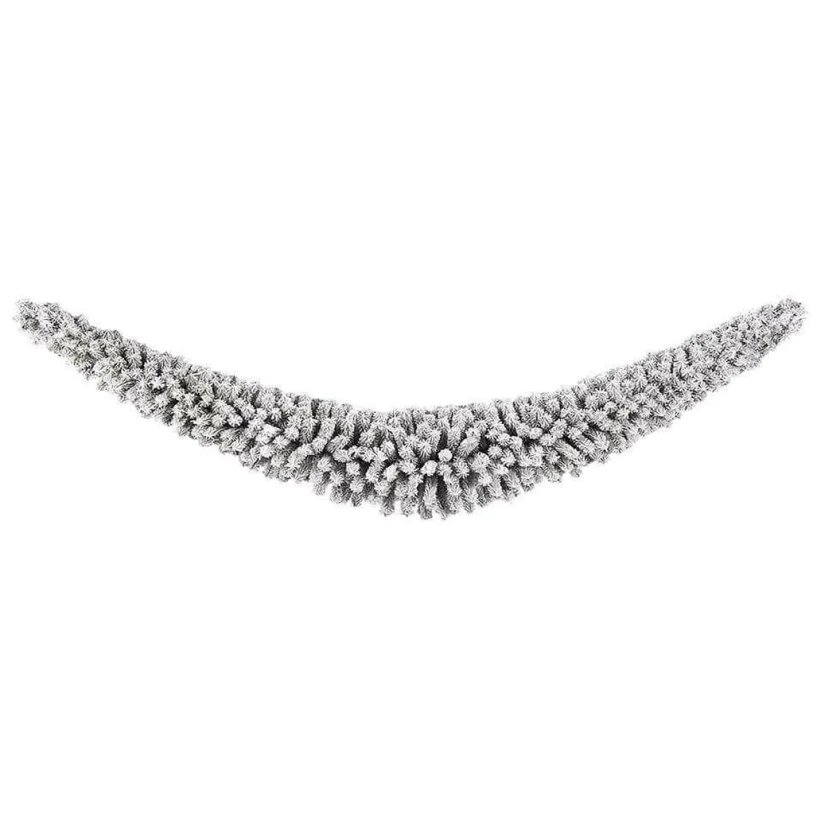 Guirnalda De Abeto Con Copos 120 Cm, Ø 30 Cm