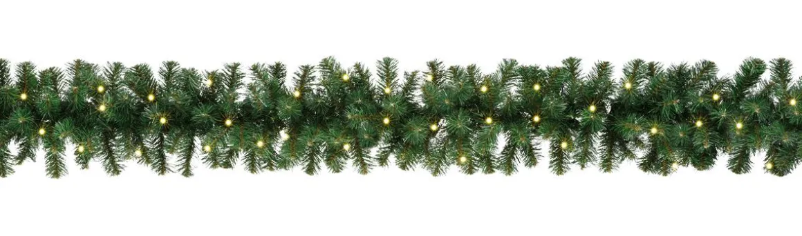 Guirnalda De Abeto Deluxe, LED, 270 Cm, Ø 30 Cm