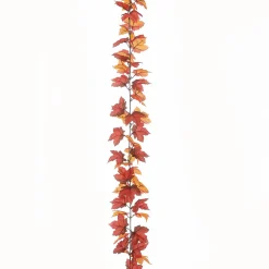 Guirnalda De Arce Artificial Naranja - Marrón 180 Cm