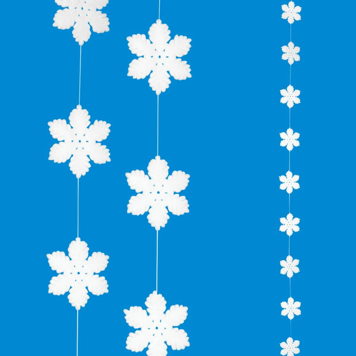 Guirnalda De Copos De Nieve, 180 Cm De Largo