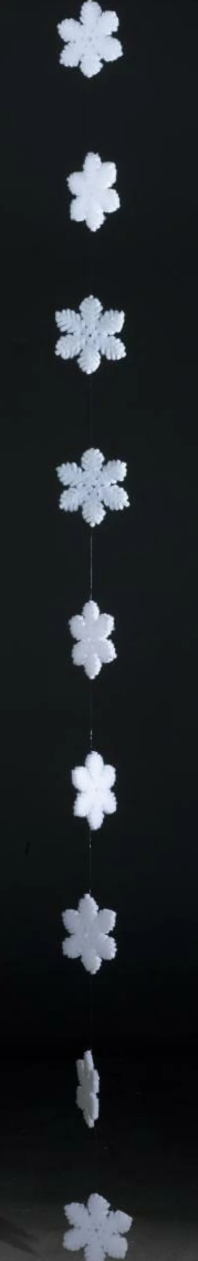 Guirnalda De Copos De Nieve, 180 Cm De Largo