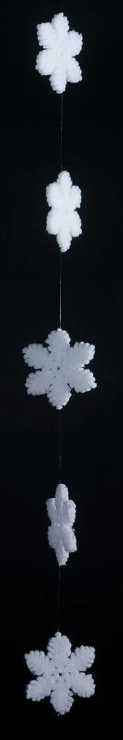 Guirnalda De Copos De Nieve, 180 Cm De Largo