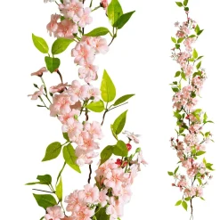 Guirnalda De Flores De Cerezo Artificial Rosa, 110 Cm
