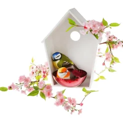 Guirnalda De Flores De Cerezo Artificial Rosa, 110 Cm