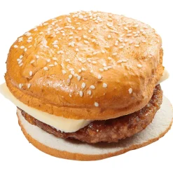 Hamburguesa Con Queso Alimento De Imitación 10 Cm