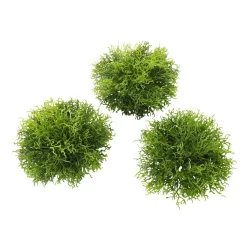 Hemisferios De Musgo Artificial Paquete 3 Piezas