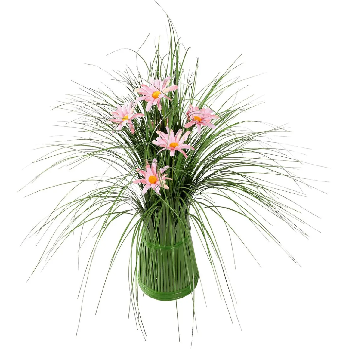 Hierba Decorativa Con Flores, 50 Cm