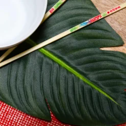 Hoja De Banana Artificial, 75 Cm De Largo