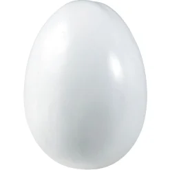 Huevo De Pascua Decorativo Gigante, 26 Cm, Blanco