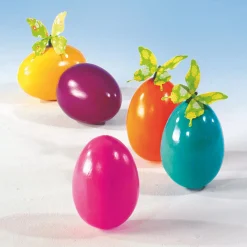 Huevo De Pascua Decorativo Fucsia, 18 Cm