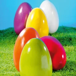 Huevo De Pascua Enorme Fucsia, 50 Cm