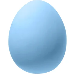 Huevo De Pascua Gigante, Color Azul Claro, 30 Cm