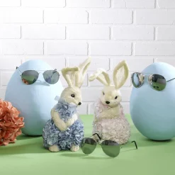 Huevo De Pascua Gigante, Color Azul Claro, 30 Cm