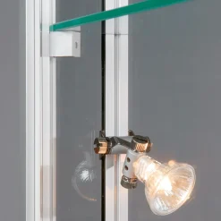 Iluminación Para Vitrinas Redondas Y Rectangulares
