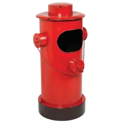 Imitación De Boca De Riego Decorativa Rojo, Altura 78 Cm