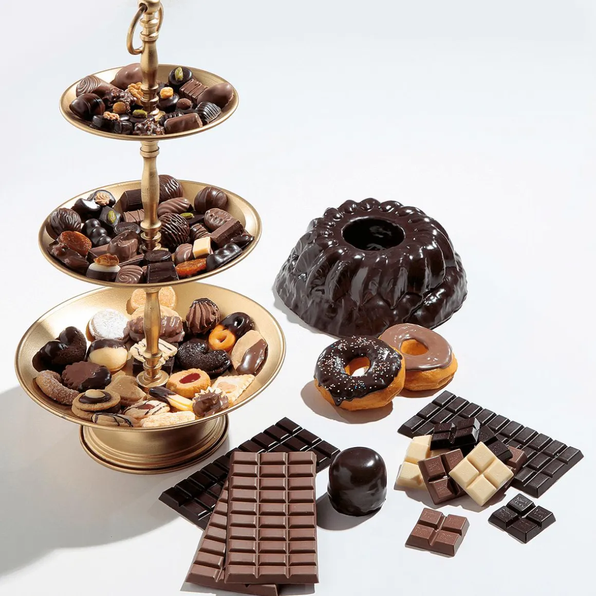 Imitación De Bombones De Chocolate, 50 Piezas