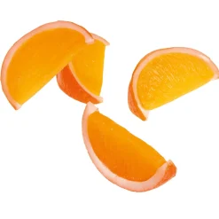 Imitación De Cuarta Parte De Naranja, 4 Piezas