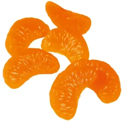 Imitación De Cuarta Parte De Mandarina, 6 Piezas
