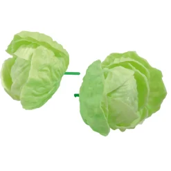 Imitación De Lechuga, 2 Piezas