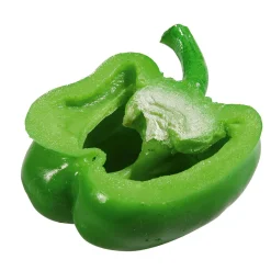 Imitación De Medio Pimentón, Verde 6,5 Cm