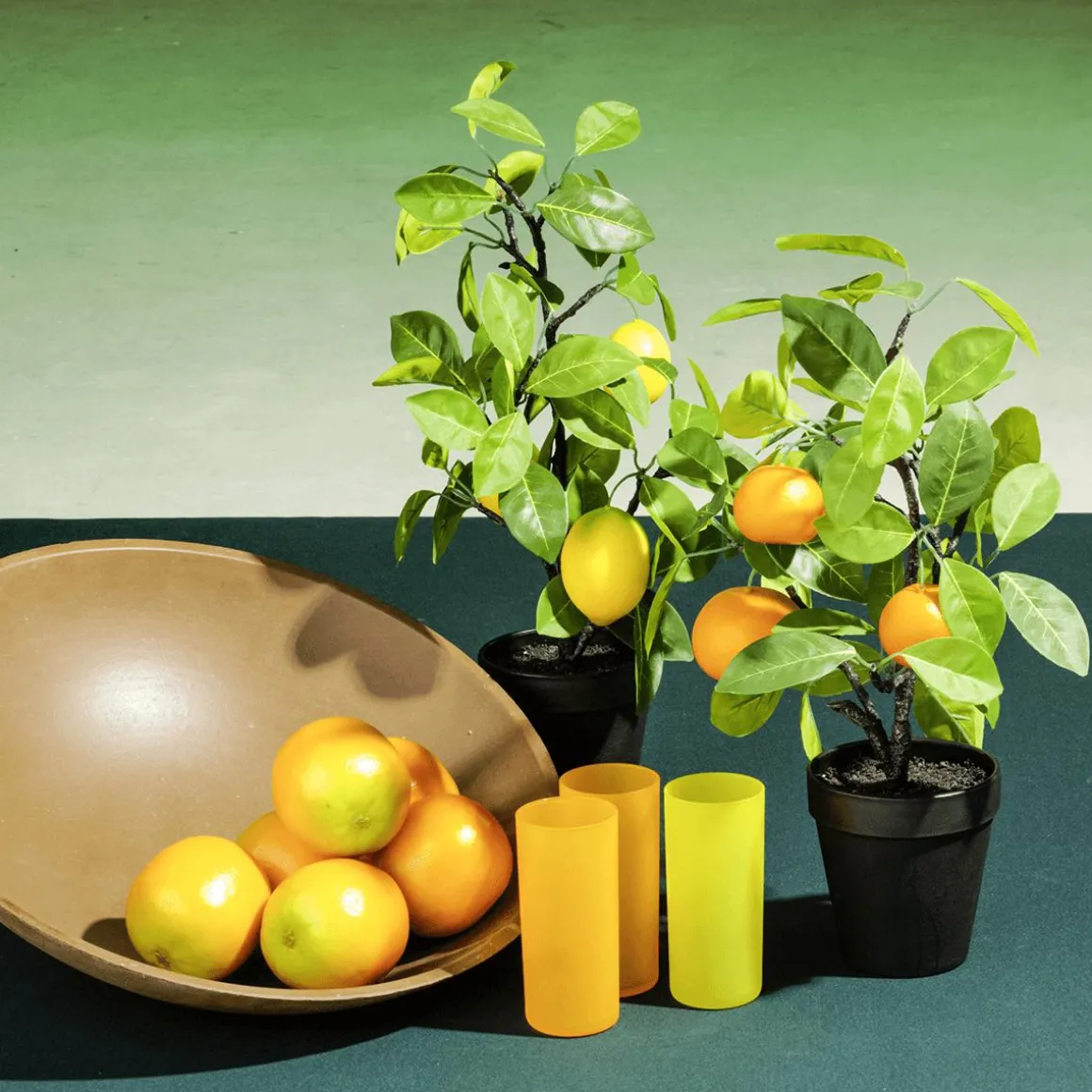 Imitación De Naranja 9 Cm, 3 Piezas