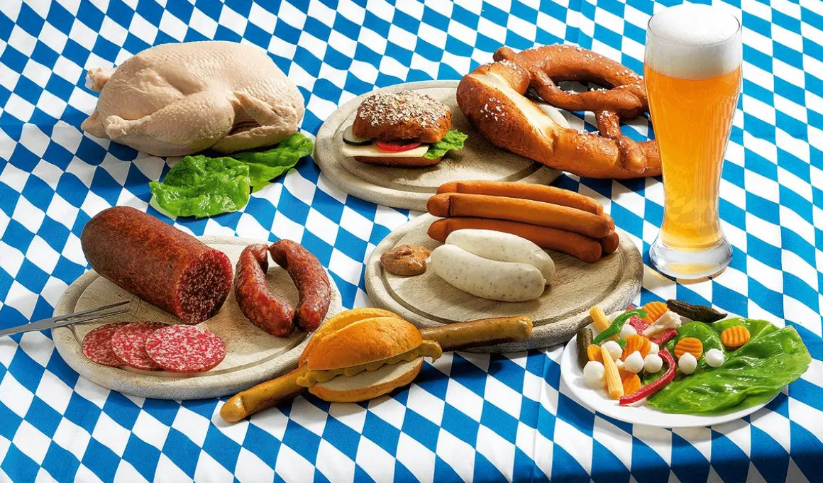 Imitación De Pretzel De Oktoberfest 27 Cm