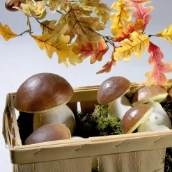 Imitación De Seta De Calabaza 14 Cm, 2 Piezas