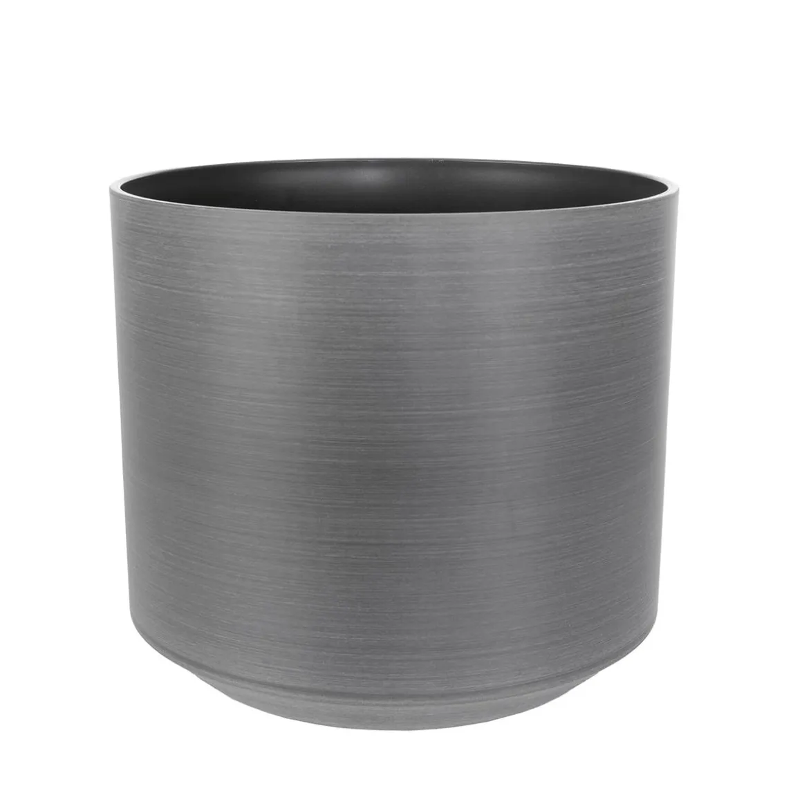Jardinera De Plástico Gris 12 Cm