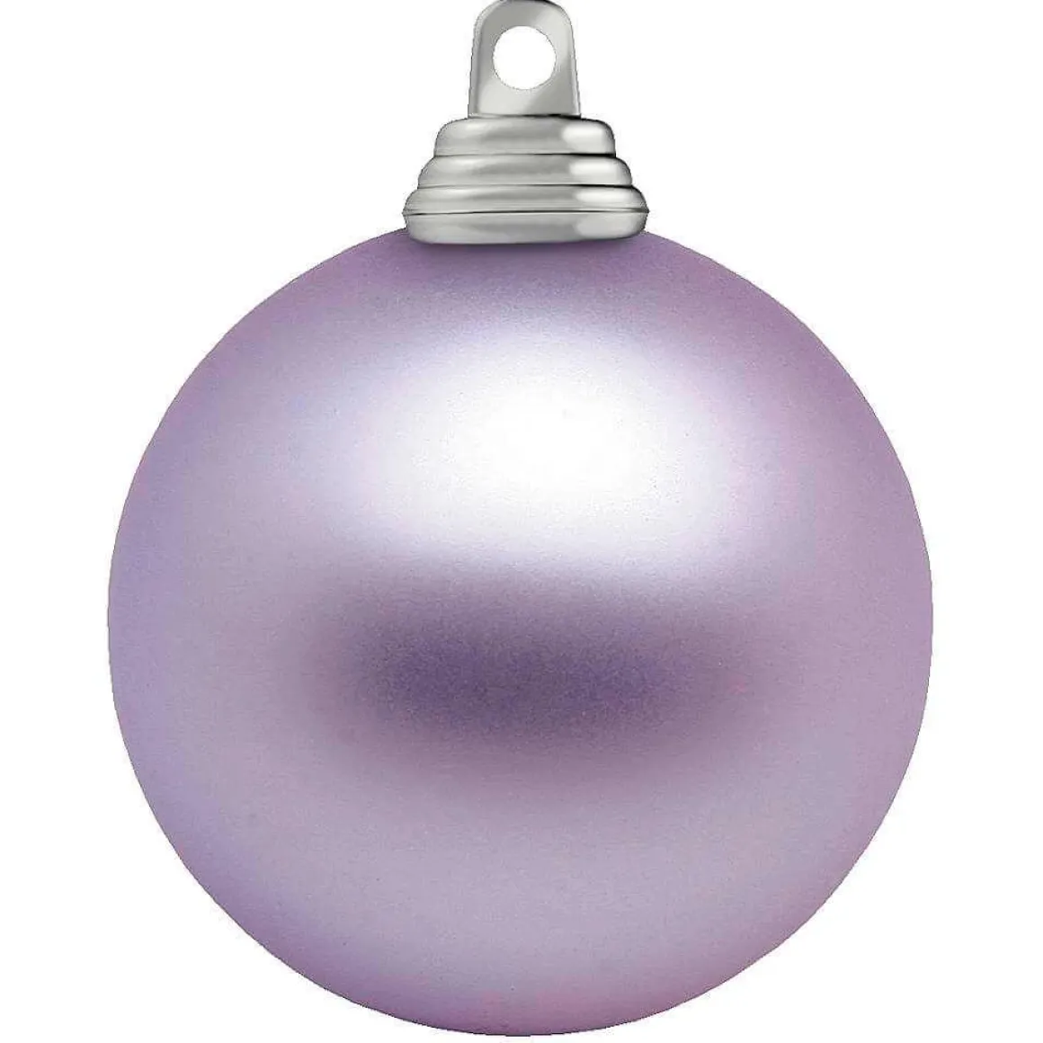 Lavanda, Bolas De Navidad De Plástico Mate, Ignífugo, 6 Cm Ø - 24 Piezas