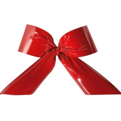 Lazo Decorativo Para Exterior, Rojo 80 Cm, B1