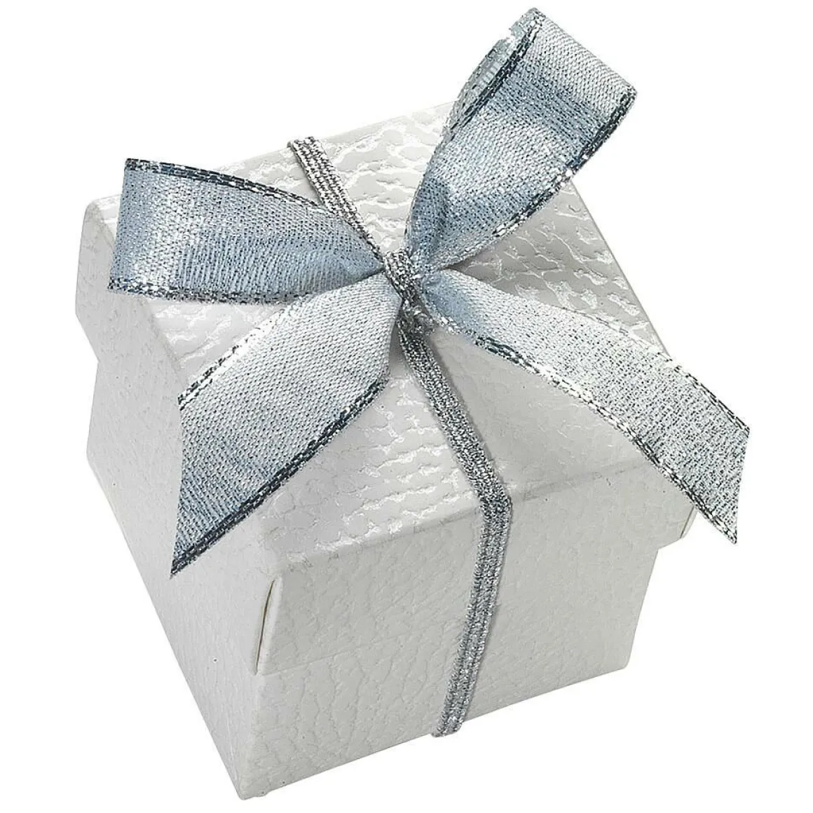 Lazos Decorativos Plateado 20 Cm, 100 Piezas