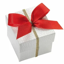 Lazos Decorativos Rojo/dorado 20 Cm, 100 Piezas