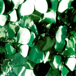 Lámina Troquelada Metálica De 90 Cm De Ancho, Verde