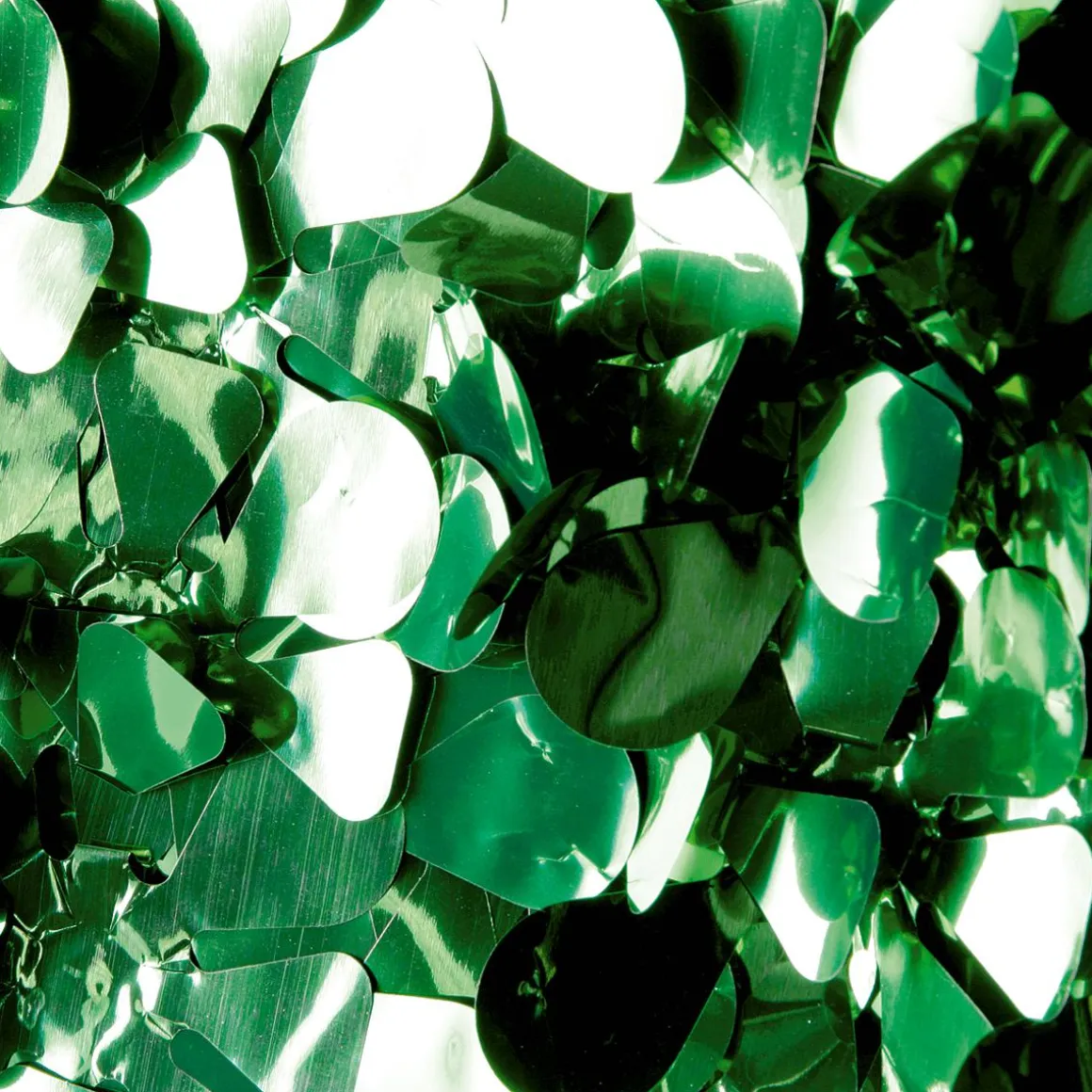 Lámina Troquelada Metálica De 90 Cm De Ancho, Verde