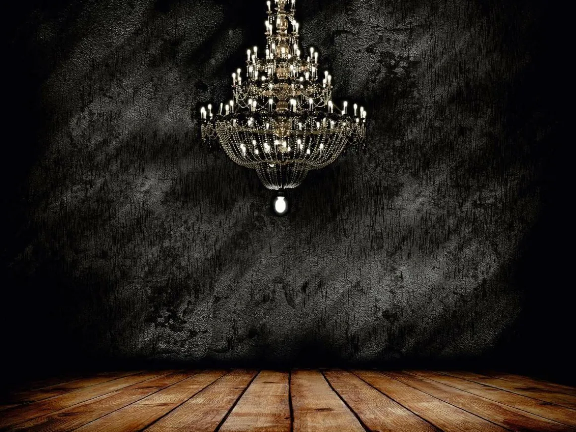 Lona XXL "Chandelier" De Lona De Camión Ignífuga 300 X 400 Cm