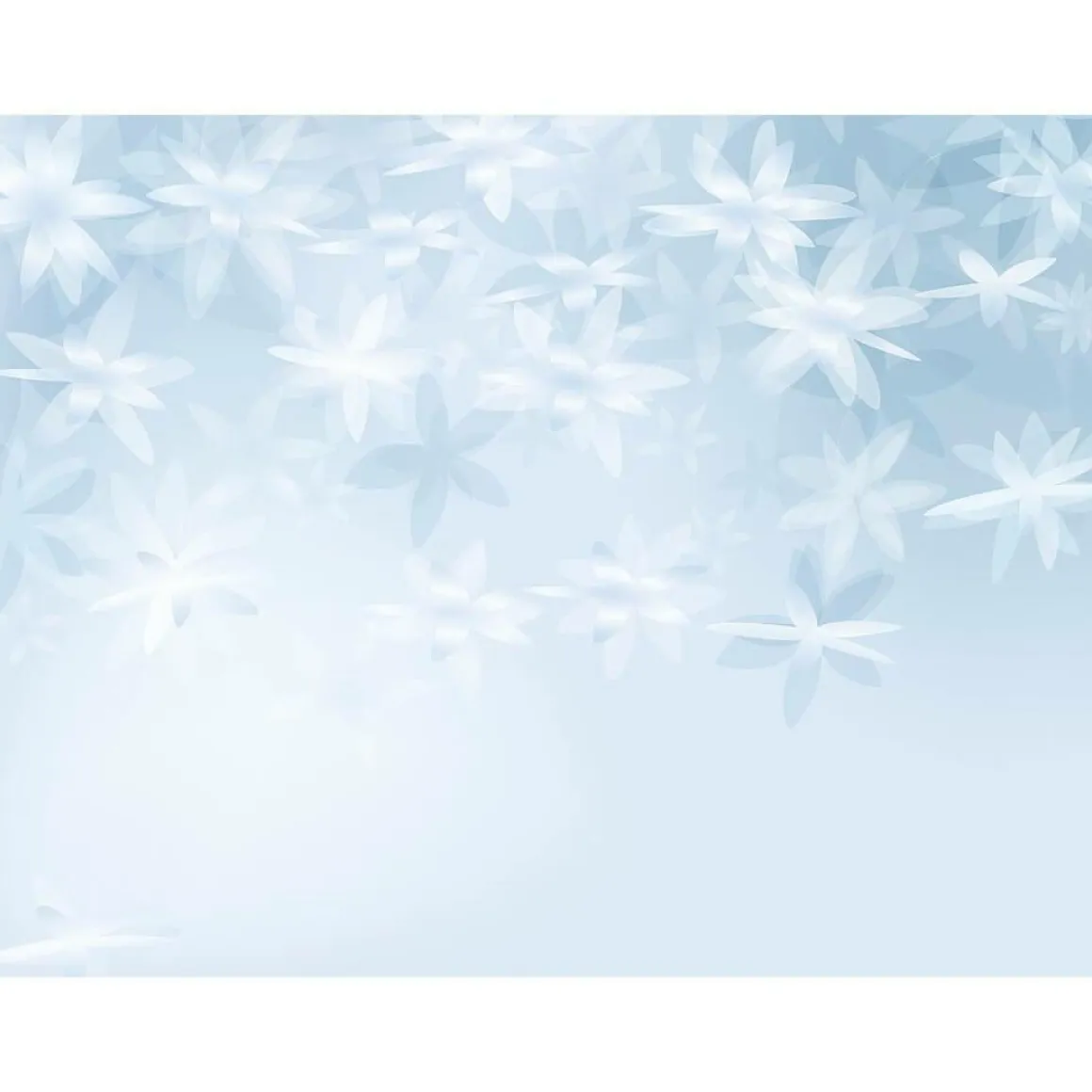 Lona XXL "Flores De Hielo" De Lona De Camión Ignífuga 250 X 330 Cm