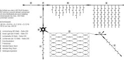 Luz Icicle Light LED Para Uso Profesional Sistema IP67, 228 LED, 300 X 100 Cm, Sin Cable