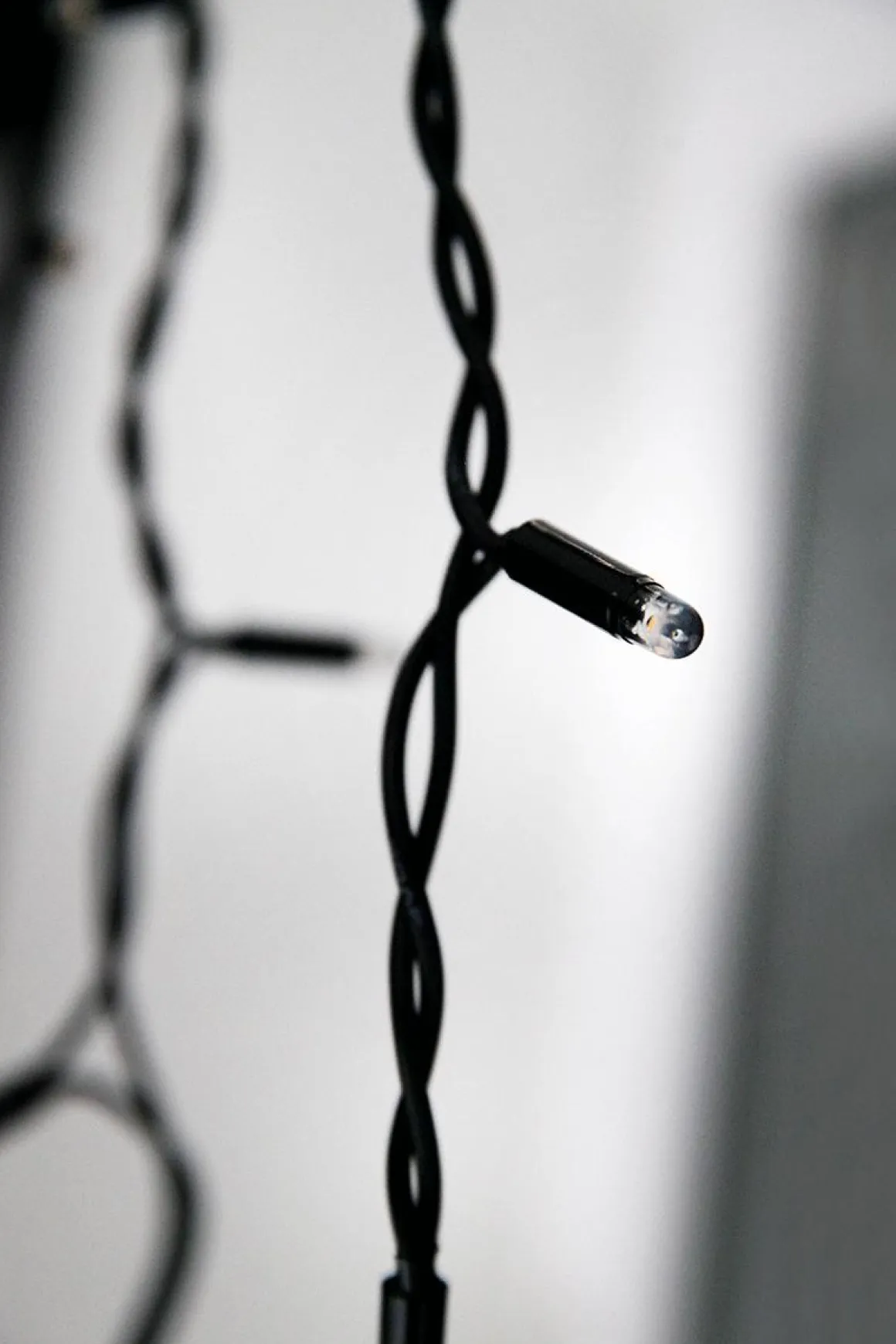 Luz Intermitente Icicle Negra IP67, 3 X 1 M