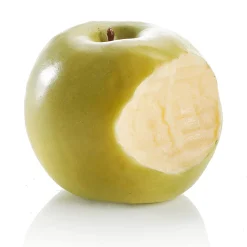 Maniquí De Manzana Verde Mordida 7,5 Cm Ø