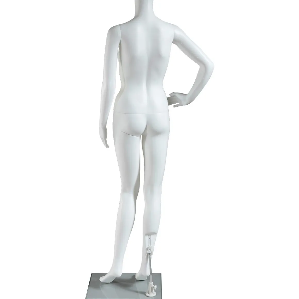 Maniquí Mujer Sin Cabeza De Pie Blanco