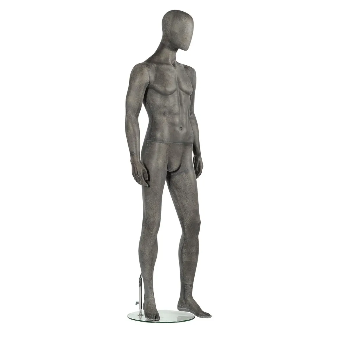 Maniquí Premium De Hombre, Pierna Izquierda Acampanada